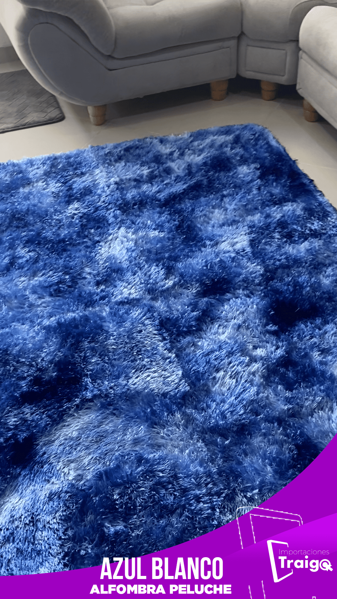 ALFOMBRA PELUCHE 2 mtr x 1,50