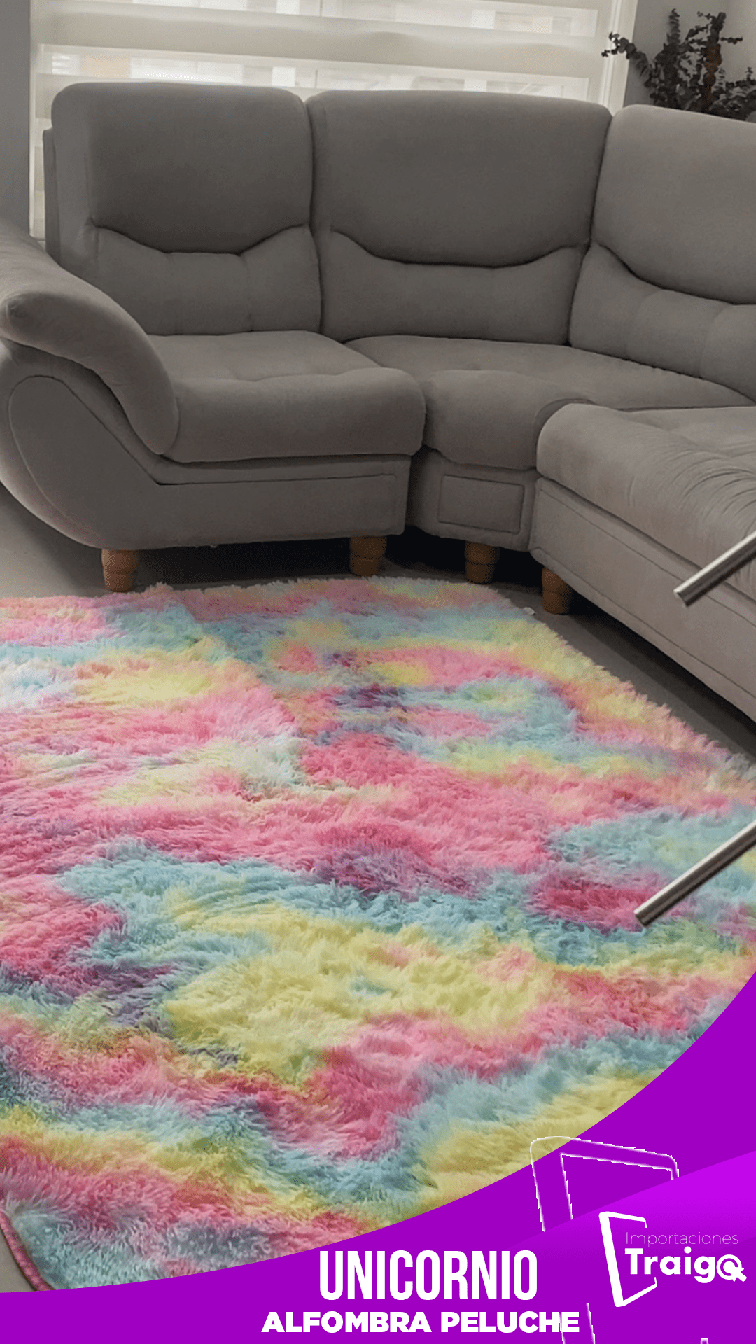 ALFOMBRA PELUCHE 2 mtr x 1,50