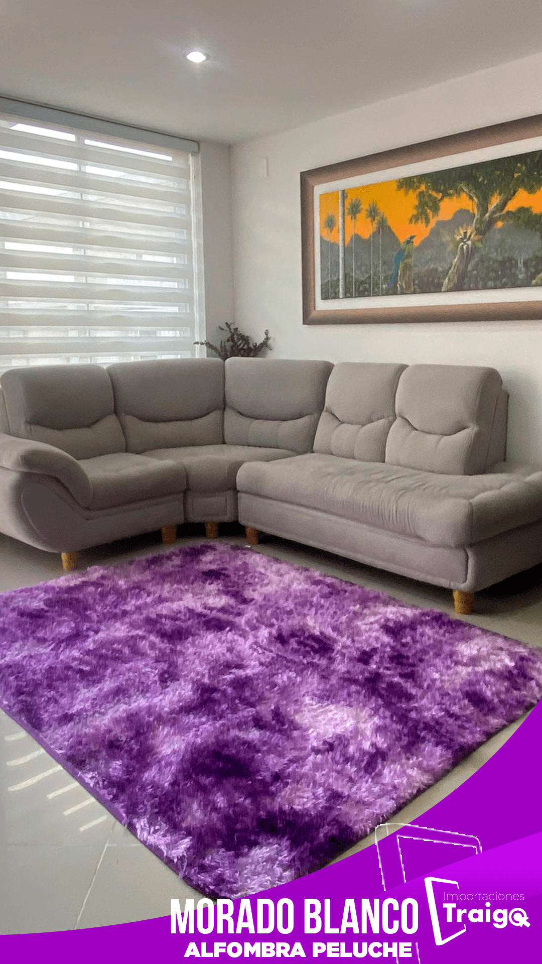 ALFOMBRA PELUCHE 2 mtr x 1,50