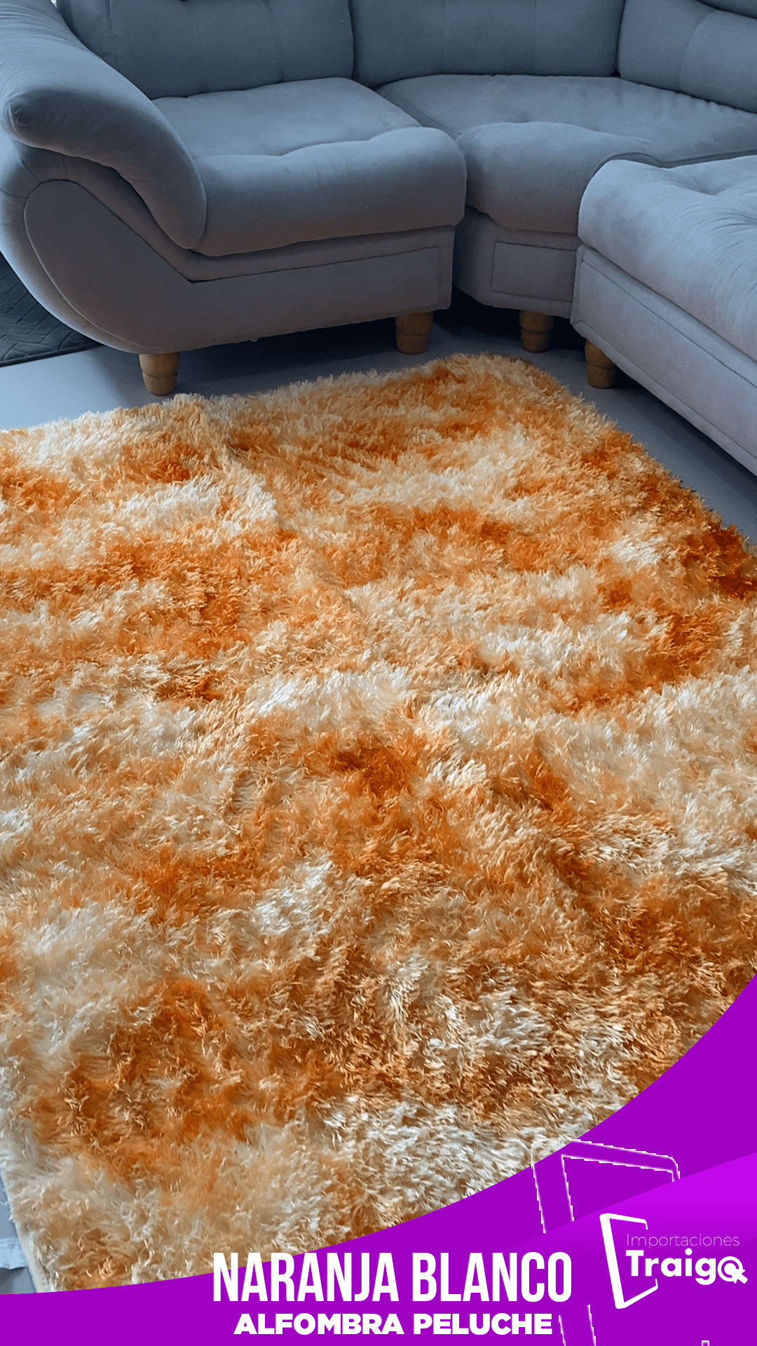 ALFOMBRA PELUCHE 2 mtr x 1,50