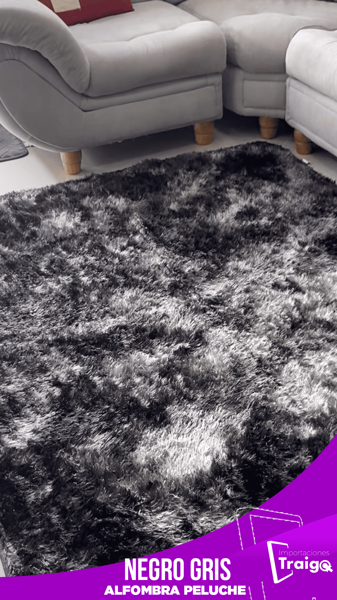 ALFOMBRA PELUCHE 2 mtr x 1,50