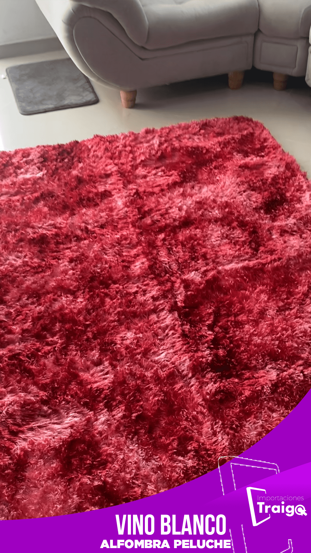 ALFOMBRA PELUCHE 2 mtr x 1,50