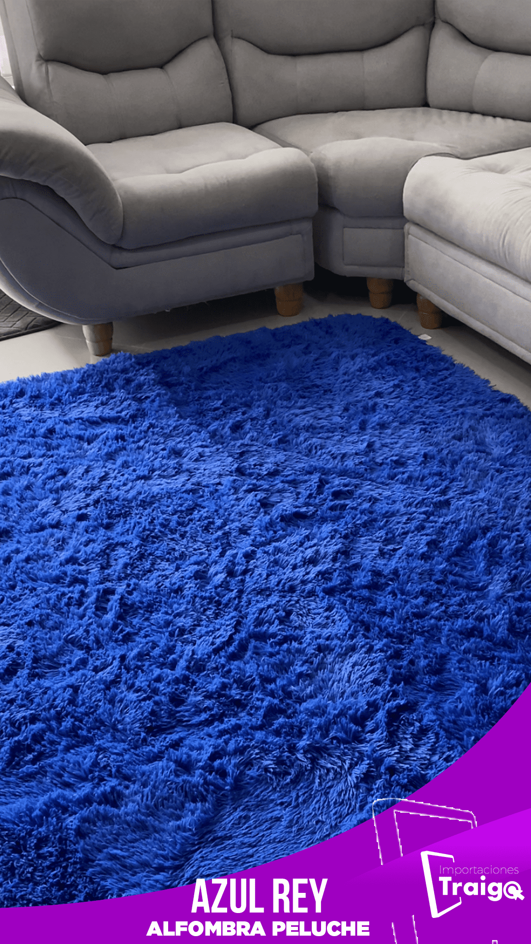 ALFOMBRA PELUCHE 2 mtr x 1,50