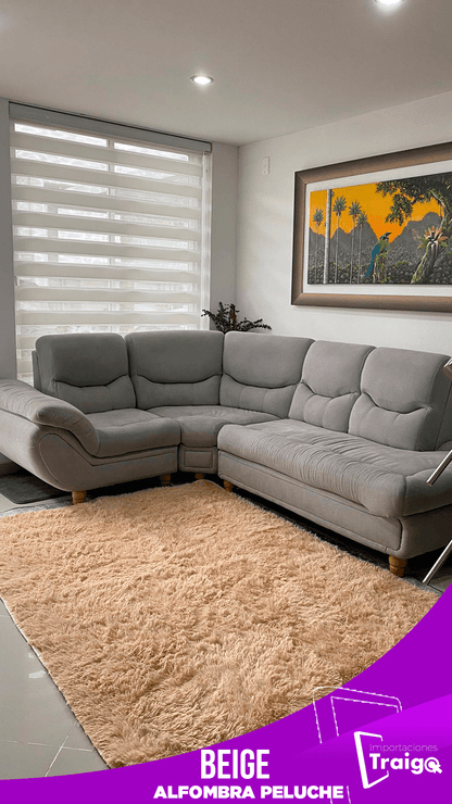 ALFOMBRA PELUCHE 2 mtr x 1,50