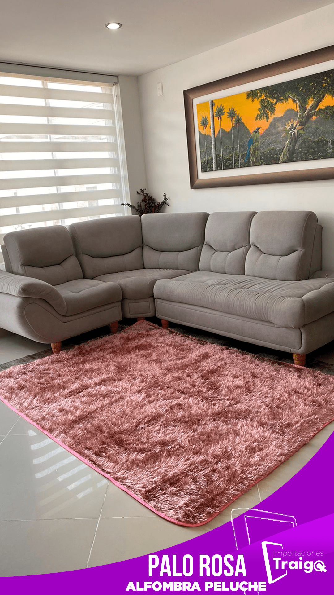 ALFOMBRA PELUCHE 2 mtr x 1,50