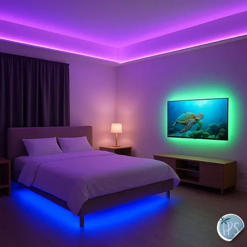 Cinta led 5metros RGB multicolor