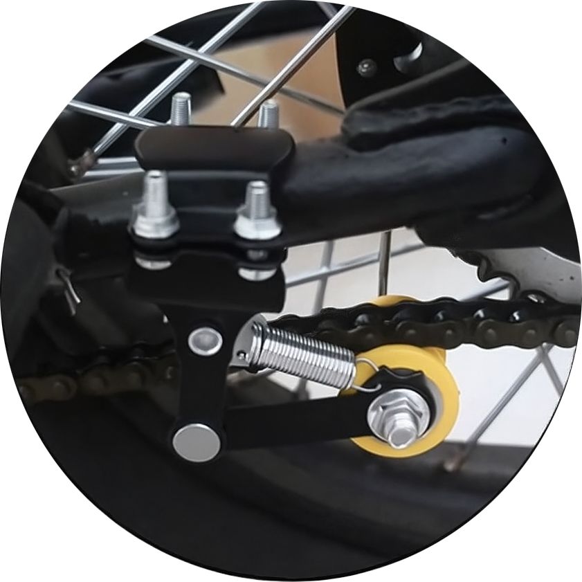 Tensor cadena de moto tijera