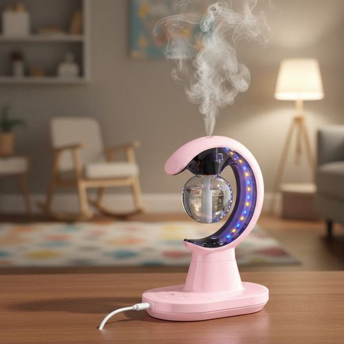 Lámpara Mata Mosquitos con Humidificador y Luz LED